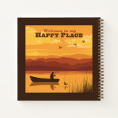 ようこそ私の幸せな場所へ ノートブック (裏面)