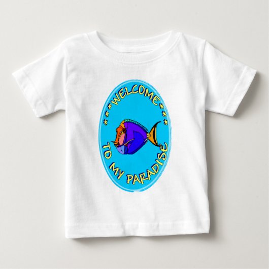 ようこそ私の楽園 ベビーTシャツ (正面)