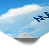 ようこそ私の部屋へ!(飛行機) ポスター (角)