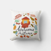 ようこそ秋 クッション (正面)