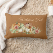 ようこそ秋 |季節の腰枕 ランバークッション (ブランケット)