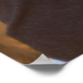 ようこそ結婚のサインのシルバーフォトスクリプト ポスター (角)