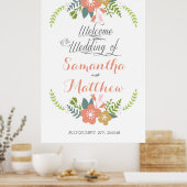 ようこそ結婚のサインポスター32x48 ポスター (キッチン)