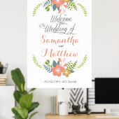 ようこそ結婚のサインポスター32x48 ポスター (ホームオフィス)