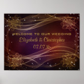 ようこそ結婚のデザインへファンシー ポスター (正面)