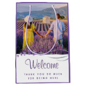 ようこそ結婚の感謝抱き枕 ミディアムペーパーバッグ (正面)