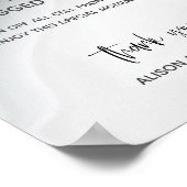 ようこそ結婚の詰まっていない埃の玉揚水ポスター ポスター (角)