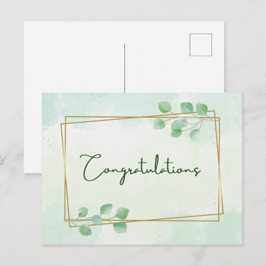 ようこそ美 ポストカード (正面/裏面)