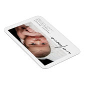 ようこそ誕生のお知らせ マグネット (右側)