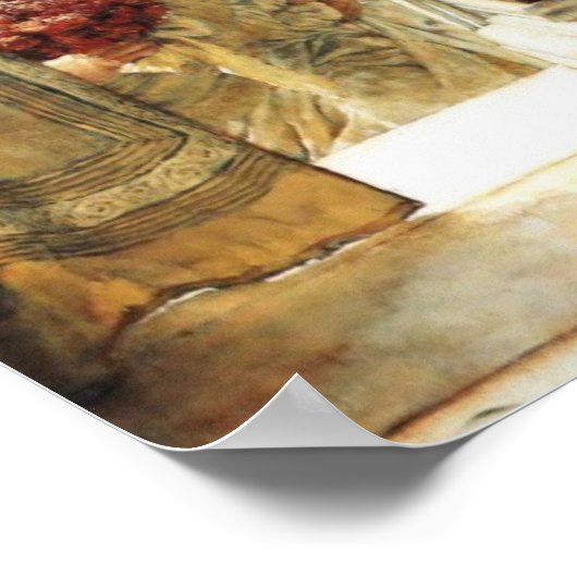 ようこそ足跡 ポスター (角)