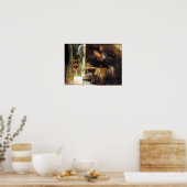 ようこそ足跡 ポスター (キッチン)