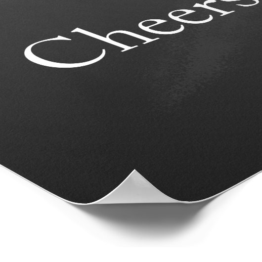 ようこそ退職パーティー記号 ポスター (角)