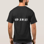 ようこそ遠くにTシャツ Tシャツ (裏面)