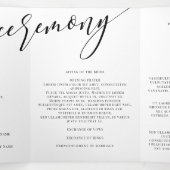 ようこそ黒書写結婚真  三つ折りプログラム (内部中)