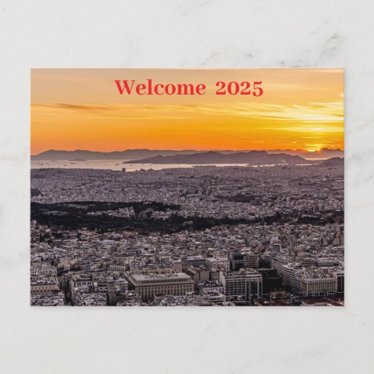 ようこそ2025 シーズンポストカード (正面)