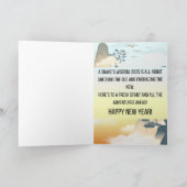 ようこそ2025：スネおもしろいーク年賀状 シーズンカード (内部)