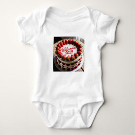 ようこそ2025 ベビーボディスーツ