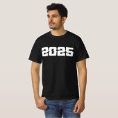 ようこそ2025 - Happy New Year 2025 Tシャツ (正面フル)