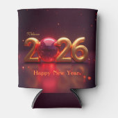 ようこそ2026年ハッピーニューイヤー 缶クーラー (正面)