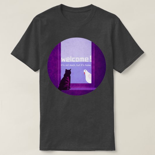 ようこそ4 Tシャツ (デザイン正面)