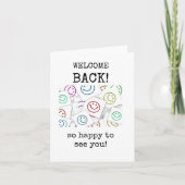 ようこそ、お会いできて嬉しい、カード カード (正面)