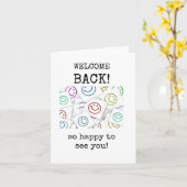 ようこそ、お会いできて嬉しい、カード カード (黄色い花)