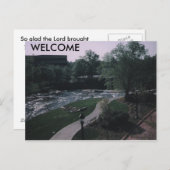 ようこそ ご来場者様へ ポストカード (正面/裏面)