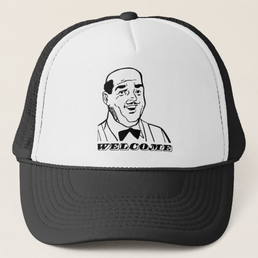 ようこそ キャップ (正面)