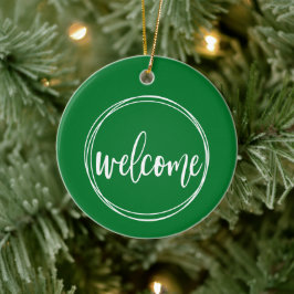 ようこそ – クリスマスオーナメント