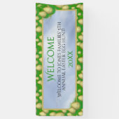 ようこそ-ゴールデンイースターエッグ狩り-テキスト 横断幕 (縦)