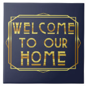 ようこそ タイル (正面)