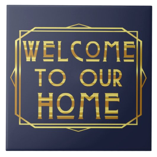 ようこそ タイル (正面)