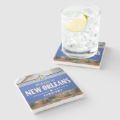 ようこそ、ダウンタウン、ニューオーリンズ。 ストーンコースター (横)