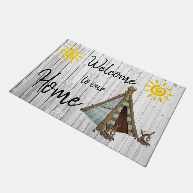 ようこそ ドアマット (アングル)