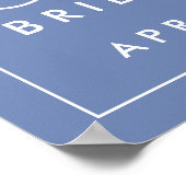 ようこそ |ブライダルシャワー ポスター (角)