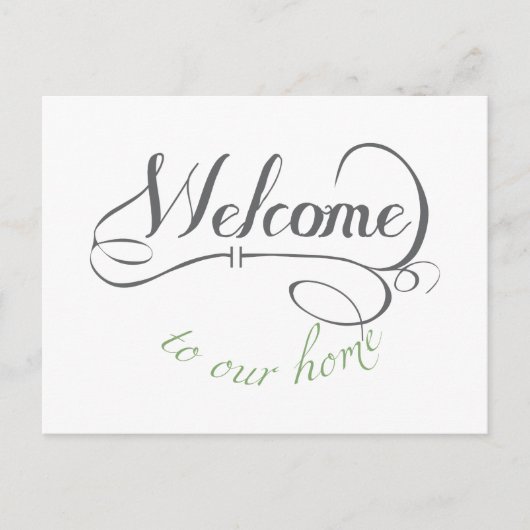 ようこそ ポストカード (正面)