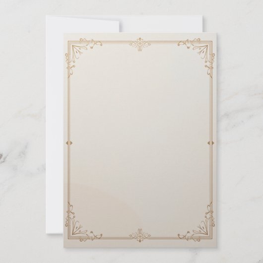 ようこそ 招待状 (正面)