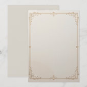 ようこそ 招待状 (正面/裏面)