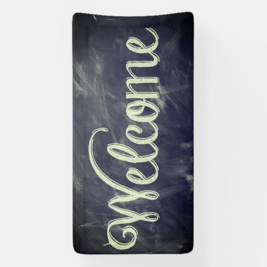 ようこそ 横断幕 (縦)