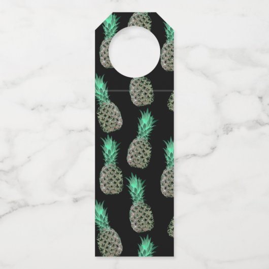 ようこそ |熱帯産のリンゴ |休暇レンタル ボトルネックタグ (裏面)