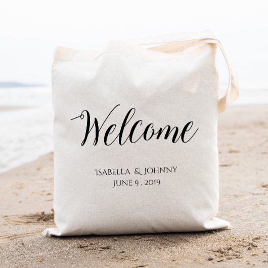 ようこそ|結婚のウェルカムギフト トートバッグ