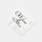 ようこそ 縁ありカクテルナプキン (角)