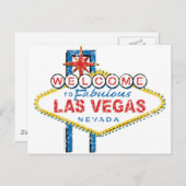 ようこそ、輝かしいラスベガスへ ポストカード (正面/裏面)