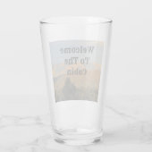 ようこそCabin Arizona Landscape Photo Mountains タンブラーグラス (裏面)