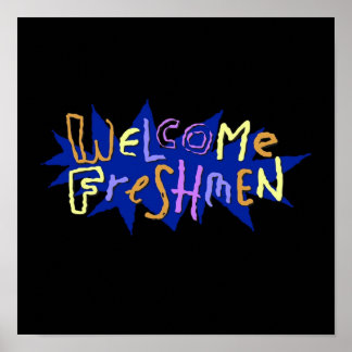 ようこそFreshmen 90sニケロデオンシールとTS ポスター