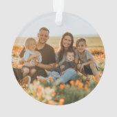 ようこそOur Home 2フォトファームハウススタイル オーナメント (裏面)