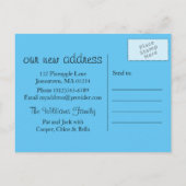 ようこそPineapple Movingポストカード新居 案内ポストカード (裏面)