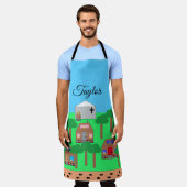 ようこそSeneca Village, NYC- 1845: エプロン (着用した状態)