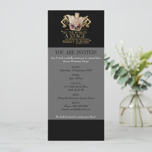 ように引用文(金ゴールド版)を上演するのを好むそれが 招待状 (スタンド正面)