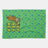 よぎクマおいおいおい キッチンタオル (横)